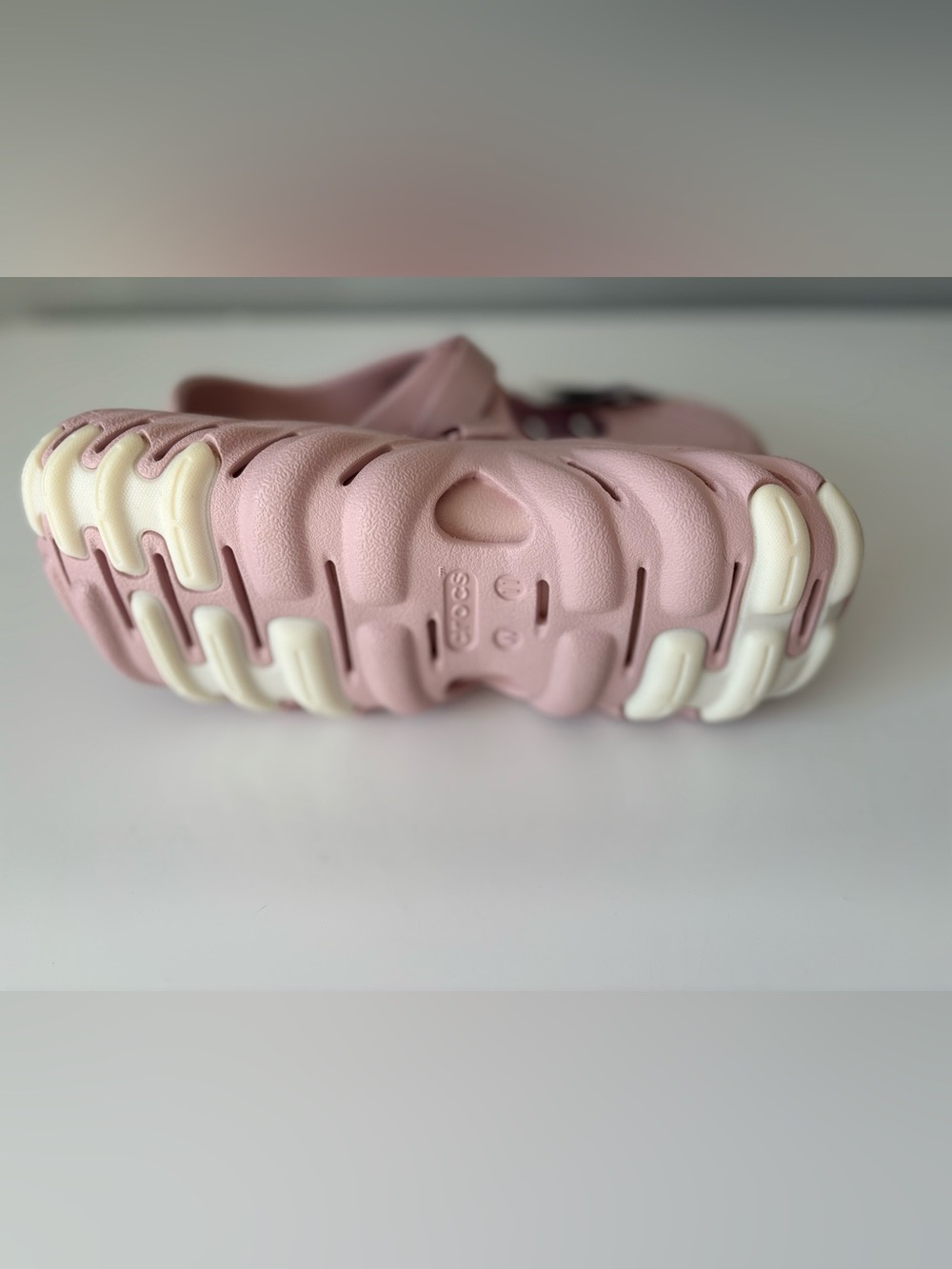 Crocs Echo Mary Jane Clog Pink Women’s Size 11 New With Tags Lightweight Comfort - Picture 10 of 12